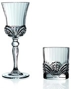 RCR AUREA SADA POHÁROV NA VÍNO A WHISKY 12 KS