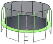 Trampolína COMFORT s rebríkom 457cm zelená