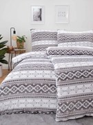 Francúzske obliečky mikroplyš Exclusive – Winter sivé