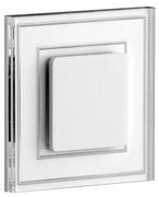 LDST KE-01-B-BZ8 - LED schodiskové svietidlo KELLY 8xLED/1,2W/230V biela 6500K