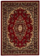 Spoltex, Kusový koberec Samira New Red 12001-011, 200x280, červená, chodba / predsieň