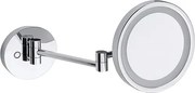 Bemeta Design Kozmetické zrkadlo s LED osvetlením, ø 200 mm, ZOOM 7x - 112101779