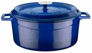 LAVA Metal Liatinový hrniec pr. 28 cm, modrá, 6,7 l