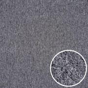 Condor Carpets, Metrážny koberec Classica 67, záťažový, na mieru, šíře 4m,5m, šedá, ab (mriežka), chodba / predsieň