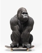 Monkey Gorilla XXL dekorácia čierna