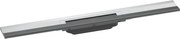 Hansgrohe RainDrain Flex, vrchná sada sprchového žľabu 800, skracovateľný, pre inštaláciu ku stene, chrómová, HAN-56051000