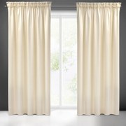 ZATEMŇOVACÍ ZÁVES NA PÁSKE PIERRE CARDIN SIBEL 140X270 CM KRÉMOVÁ