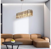 Searchlight 9838-8CC - Luster na lanku CLARISSA 8xE14/40W/230V