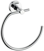 Novaservis - Lichobežníkový držiak uterákov Mephisto chróm, 6803,0