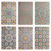 Obojstranné prestierania Marrakesh Doubleface, 6 ks