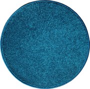 Vopi, Kusový koberec Eton Exklusive Türkis kruh, 57x57 (priemer) kruh, modrá, obývacia izba