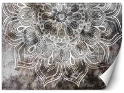 Gario Fototapeta Sivá mandala Materiál: Vliesová, Rozmery: 250 x 175 cm