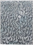 Diamond Carpets India, Ručne viazaný kusový koberec Diamond DC-M1 Grey / aqua, 180x275, šedá, chodba / predsieň