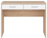 BRW Písací stolík NEPO PLUS BIU2S dub sonoma/biela