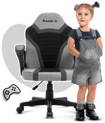 Detská herná stolička Ranger - 1.0 sivá mesh