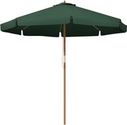 Záhradný slnečník Outsunny Ø325 cm s ventilačnou strechou a kladkovým systémom | Aosom