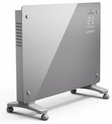Klarstein Bansin Crystal Smart Kovektor 1500, 1500 W, Aplikácia, 5- 50 °C, LED displej, Dotykový displej