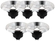 Sada 5 inteligentných stmievateľných LED žiaroviek GU10 AR111 10W 800 lm 2200 - 6500K
