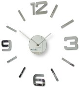 3D Nalepovacie hodiny Diy Admirable sweep z54g-0, Mirror 50-75cm