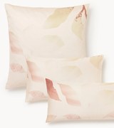 Obliečka na vankúš z bavlneného saténu's kvetinovou potlačou Marino