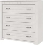 Zásuvková komoda Atik, biela%