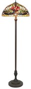 Vitrážová lampa Tiffany stojaca kolekcia LILY 170*50