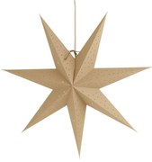 Watt & Veke Závesná svietiaca hviezda Stella Beige 60 cm