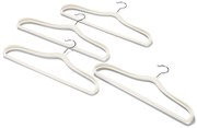 Vešiaky na šaty s rozšírením v oblasti pliec, 4 ks