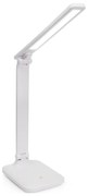 LED stmievateľná dotyková stolná lampa s USB portom REMUS LED/5W/230V biela