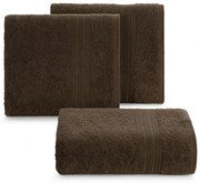 BAVLNENÝ UTERÁK KAYA 30X50 CM HNEDÁ