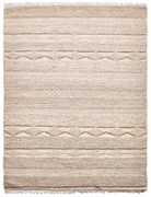 Diamond Carpets India, Ručne viazaný kusový koberec Grandeur DESP P54/2 Dune White, 80x150, béžová, chodba / predsieň