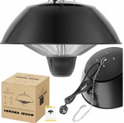 Žiarič vykurovacia lampa elektrický ohrievač Terasový 1500 W