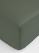 Saténová plachta Diana 200 × 200 cm - olivová