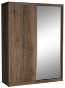 Skriňa Maciej 180 zrkadlo dub lefkas