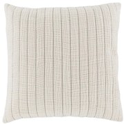 Krémová mušelínová obliečka na vankúš s viazaním Aix - 45*45 cm