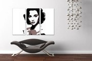 Ručne maľovaný POP Art obraz Elizabeth Taylor | rôzne rozmery