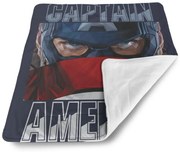 Sablio Deka pre bábätko Kapitán Amerika pohľad cez štít - 80x100 cm