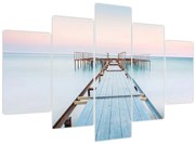 Obraz - Dlhé mólo (150x105 cm)