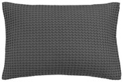 Vandyck Luxusná obliečka na vankúš Home Piqué waffle 40x55cm Off black