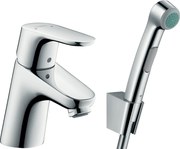 Hansgrohe Focus E2, Súprava pákovej batérie 70 s bidetovou spŕškou a sprchovou hadicou, chrómová, HAN-31926000