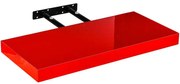 STILISTA VOLATO 31058 Nástenná polica - lesklá červená 70 cm