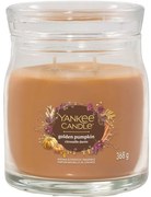 Yankee Candle Vonná sviečka stredná Signature Golden Pumpkin, 368 g, M