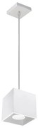 Luster na lanku QUAD 1 1xGU10/40W/230V biela