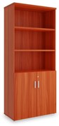 Vysoká skriňa SimpleOffice 80 x 40 x 180 cm, čerešňa