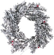 Veniec MagicHome Vianoce, imelo, 30x30x08 cm