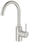 Drezová batéria GROHE Concetto New s otočným ramienkom supersteel 32661DC3