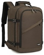 Konofactory Hnedý odolný batoh do lietadla "Transporter" - M (35l)