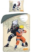 Bavlnené posteľné obliečky Naruto a Kakashi - 100% bavlna - 70 x 90 cm + 140 x 200 cm