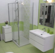 Hüppe Next bočné zástena k sprchovacím dverám 80 cm 140503.069.322