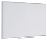 Bi-Office Biela popisovacia magnetická tabuľa na stenu LUX, 1800 x 1200 mm